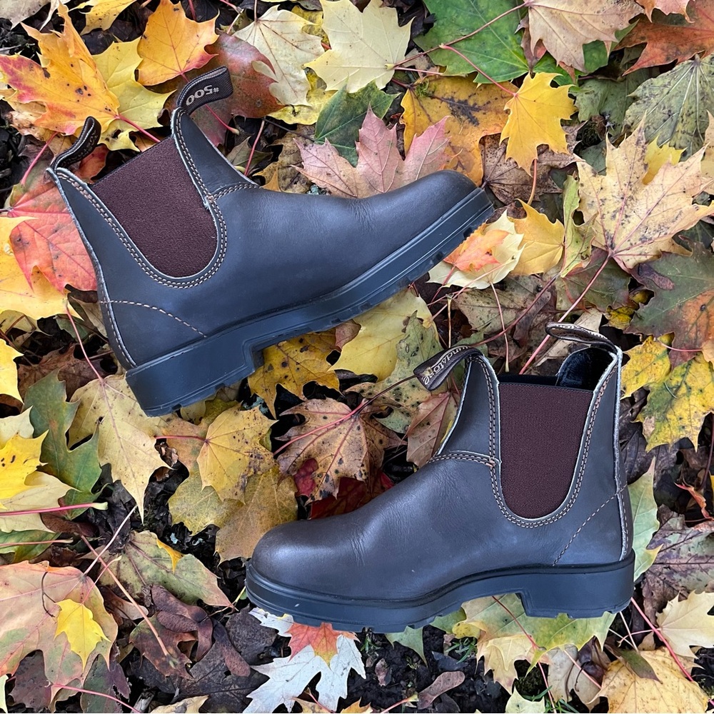 Blundstone #500 Women’s Chelsea Boots in Stout Brown US Size 9 AU 6